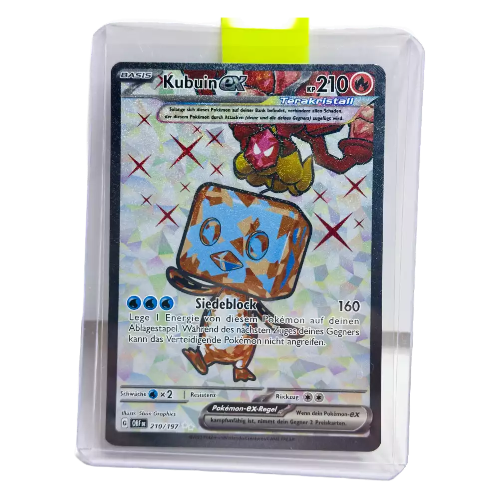 Kubuin ex 210/197 Single Card - Boosterfresh