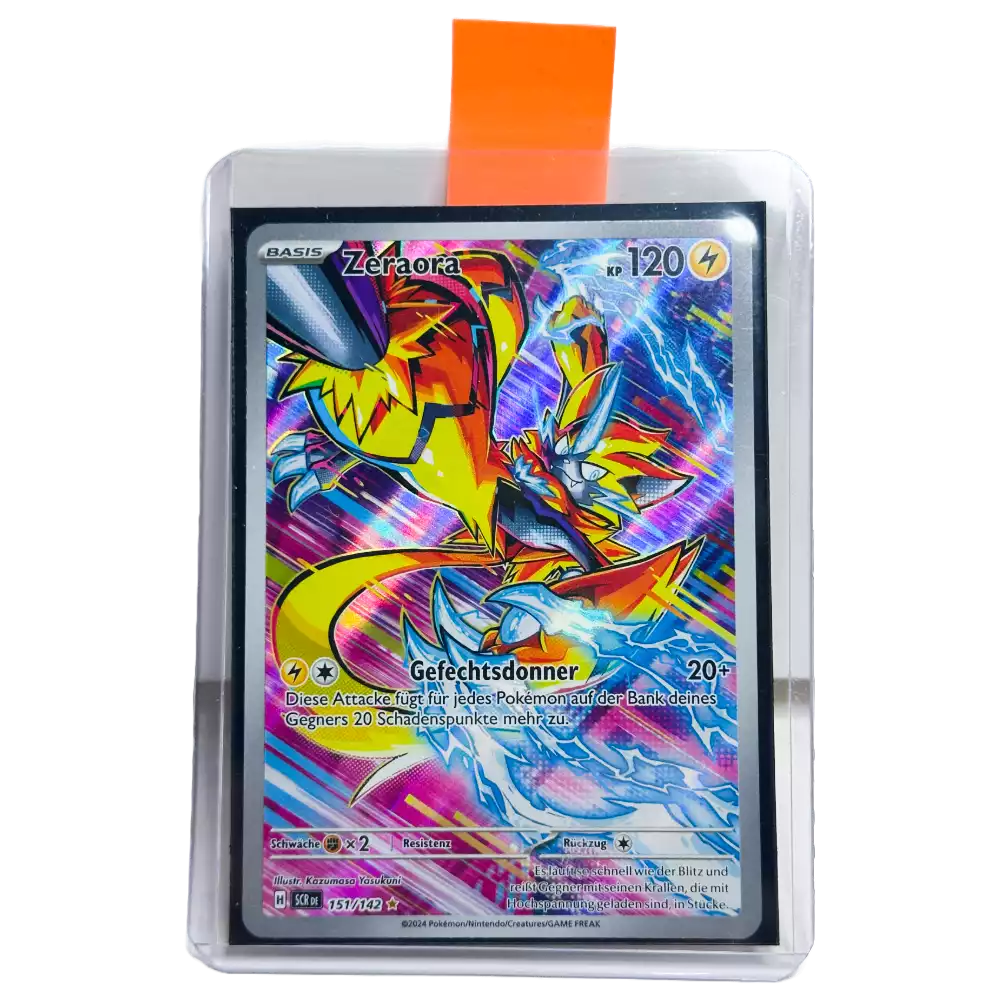Zeraora 151/142 Single Card (DE) - Boosterfresh
