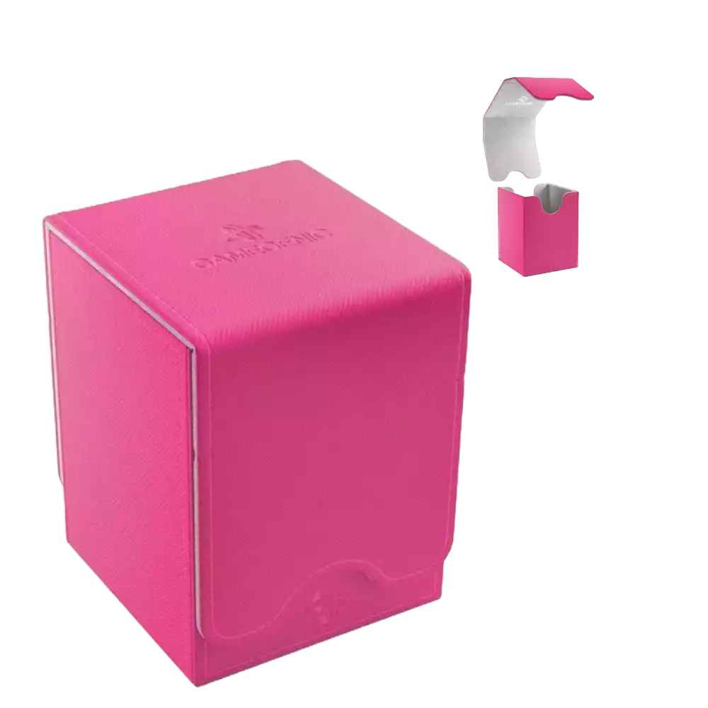 Gamegenic - Squire 100+ Deckbox Pink/Hellgrau