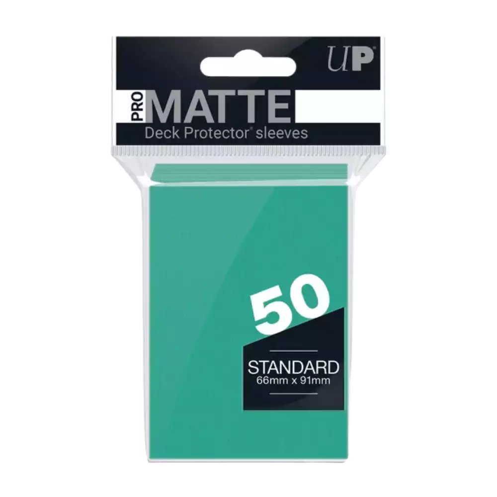 Ultra Pro - Matte Card Sleeves Aqua (50 Kartenhüllen)