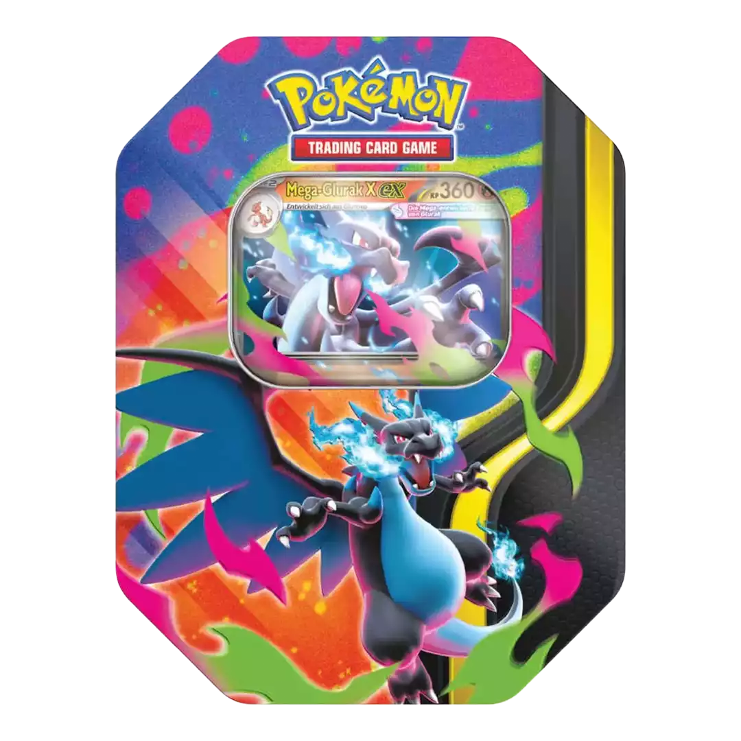 Pokémon Mega-Glurak X Tin #126 (DE)