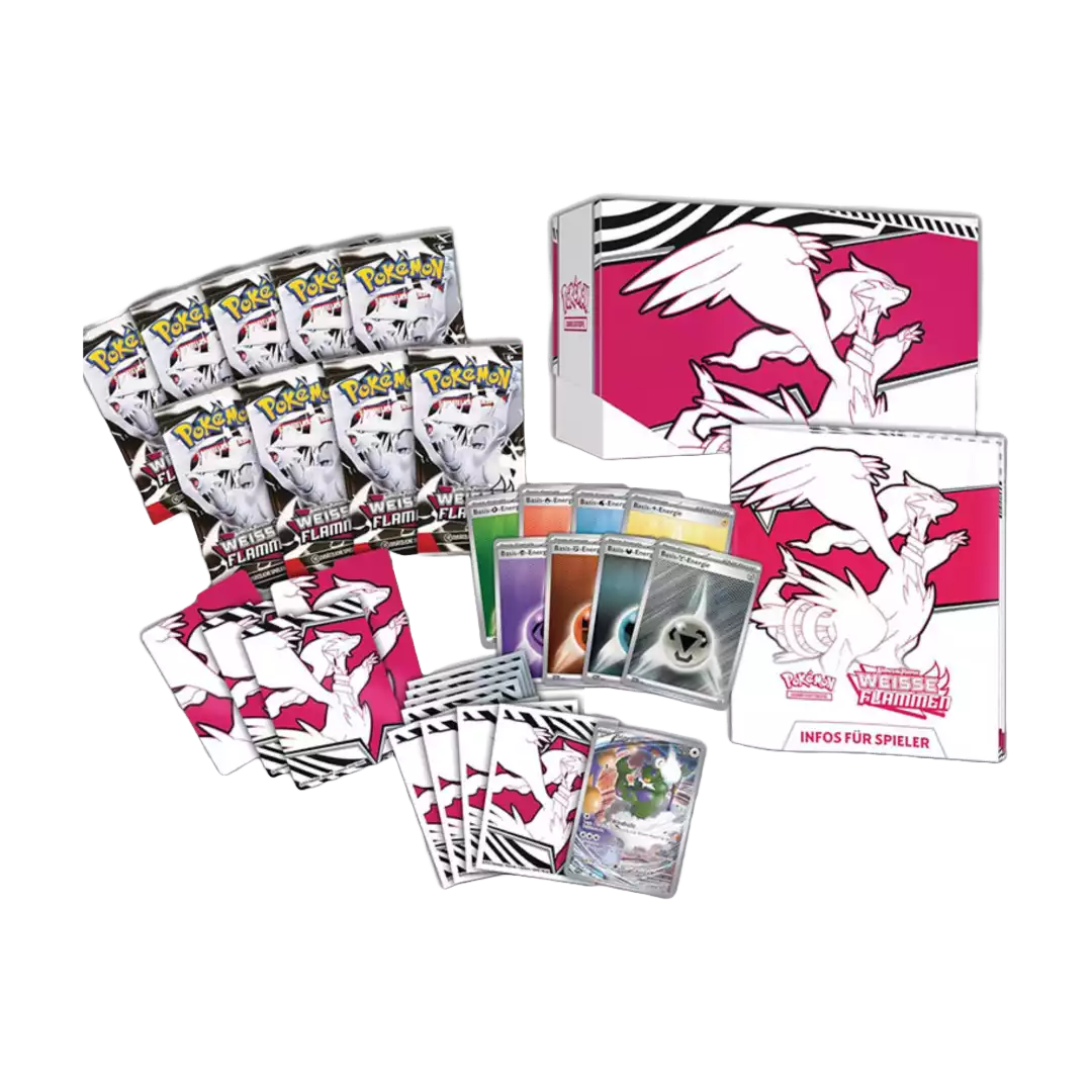 Pokémon - Weiße Flammen - Reshiram Top-Trainer Box (DE)