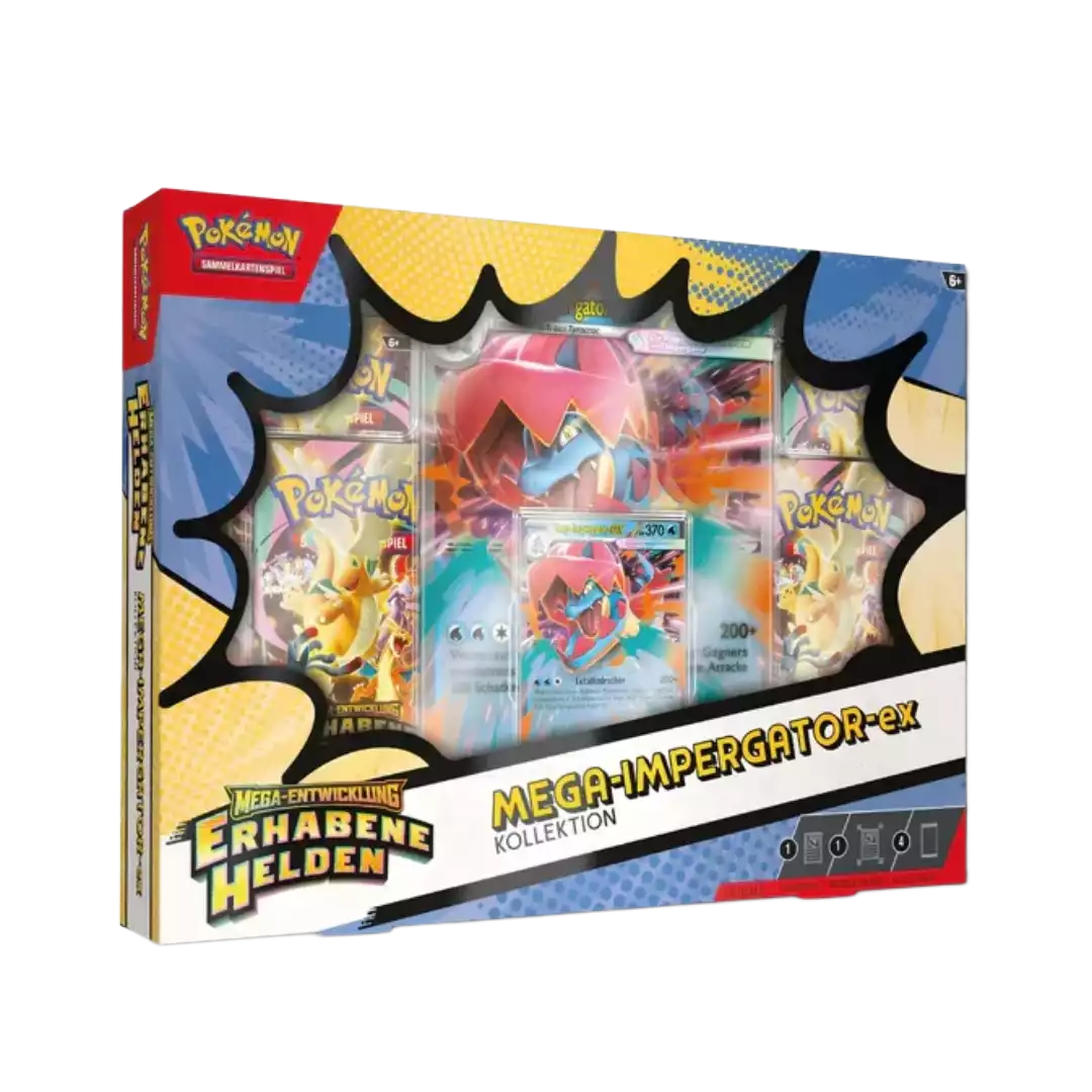 Pokémon - Erhabene Helden Mega-Impergator ex Kollektion (DE)