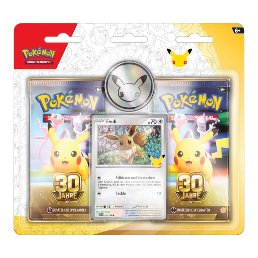 Pokémon 30 Jahre 2-Pack Blister (DE)