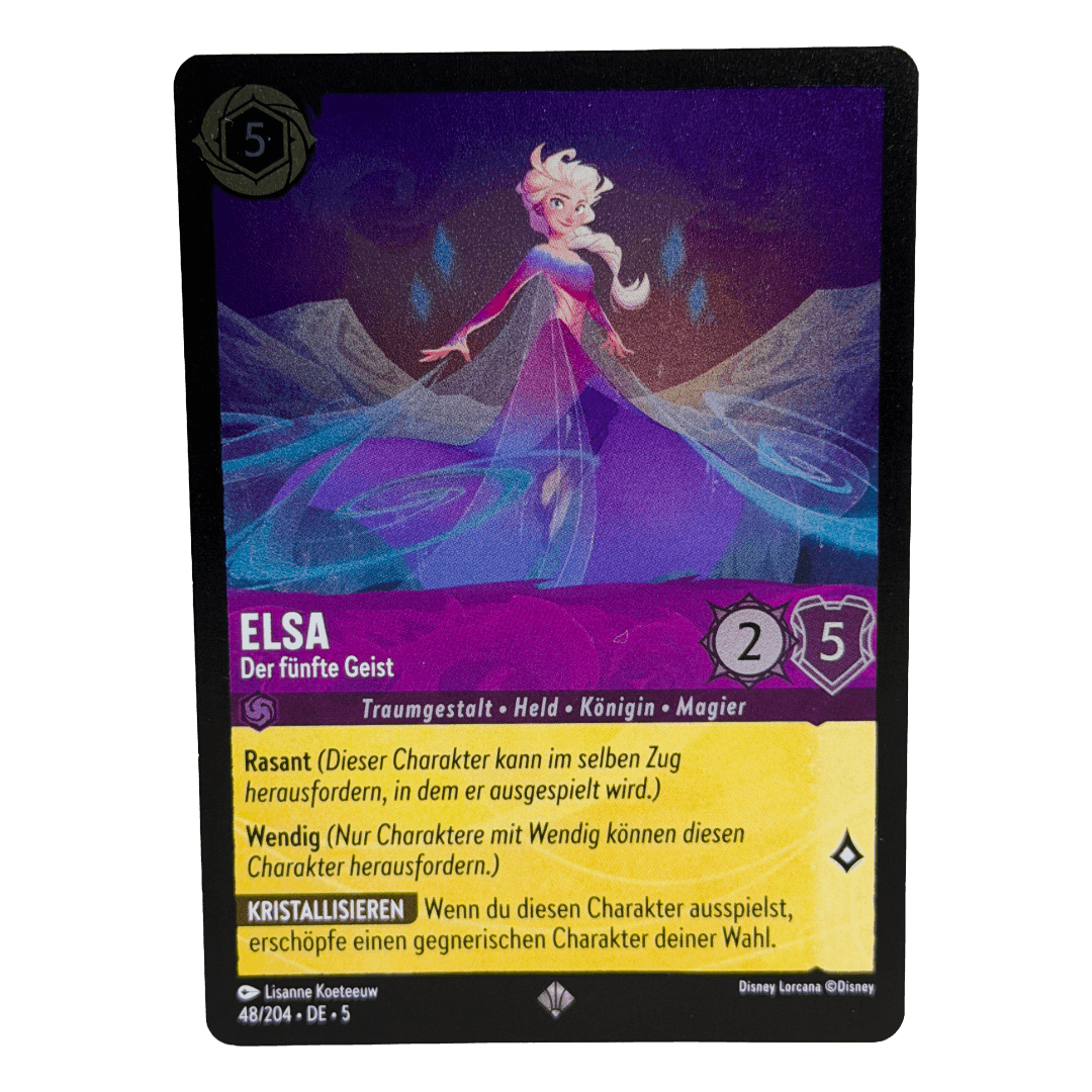 Lorcana Elsa - Der fünfte Geist 48/204 (DE)