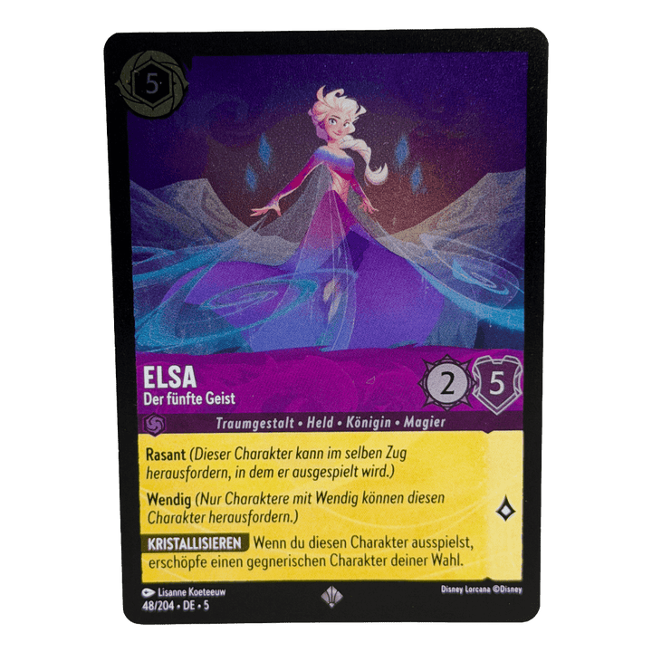Lorcana Elsa - Der fünfte Geist 48/204 (DE)
