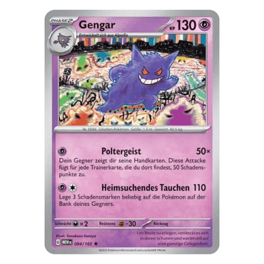Beispiel einer Pokémon-Karte