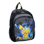 Pokémon Pikachu Rucksack Blau/Schwarz (35cm)