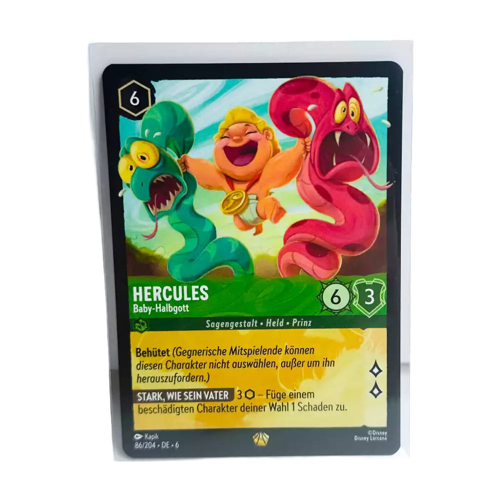 Hercules Baby-Halbgott 86/204 Single Card