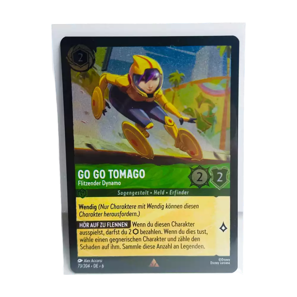 Go Go Tomago Flitzender Dynamo 73/204 Single Card