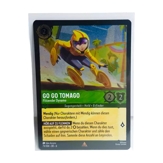 Go Go Tomago Flitzender Dynamo 73/204 Single Card
