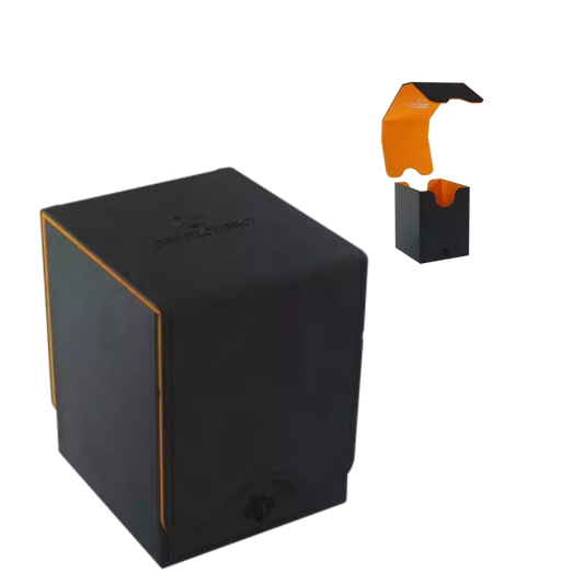 Gamegenic - Squire 100+ XL Deckbox Schwarz/Orange