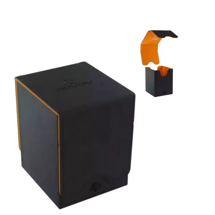 Gamegenic - Squire 100+ XL Deckbox Schwarz/Orange