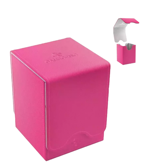 Gamegenic - Squire 100+ Deckbox Pink/Hellgrau