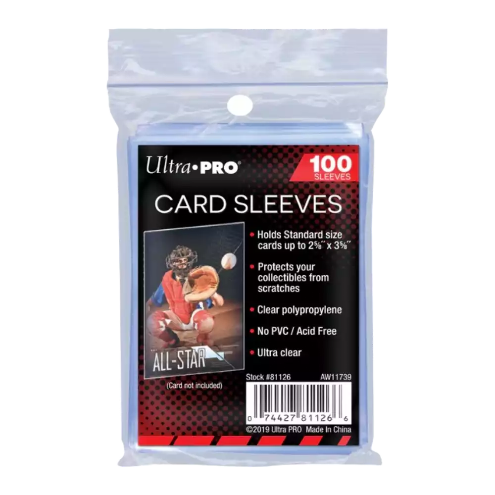 Ultra Pro - Standard Sleeves Transparent (100 Kartenhüllen)