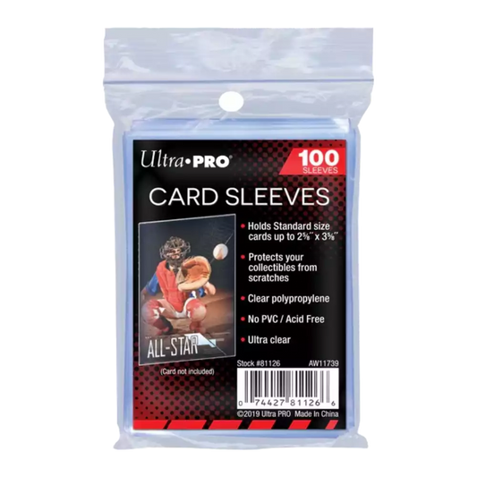 Ultra Pro - Standard Sleeves Transparent (100 Kartenhüllen)