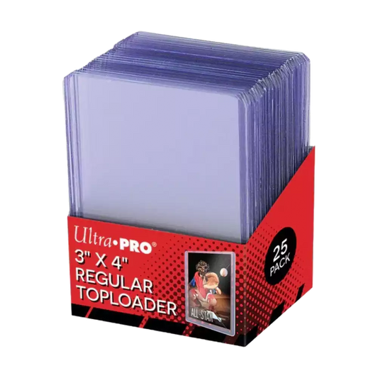 Ultra Pro - Regular Toploader 3x4 (25 Stück)