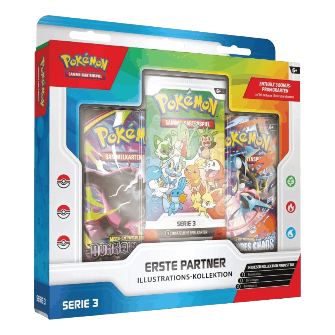 Pokémon - Erste Partner Illustrations-Kollektion - Serie 3 (DE)