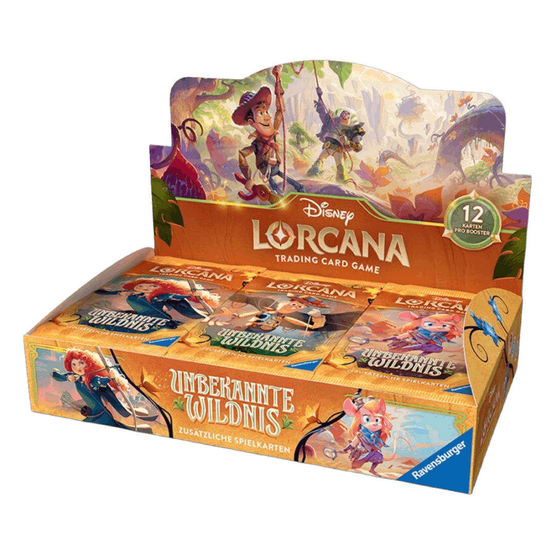 Lorcana Unbekannte Wildnis Display 24 Booster (DE)