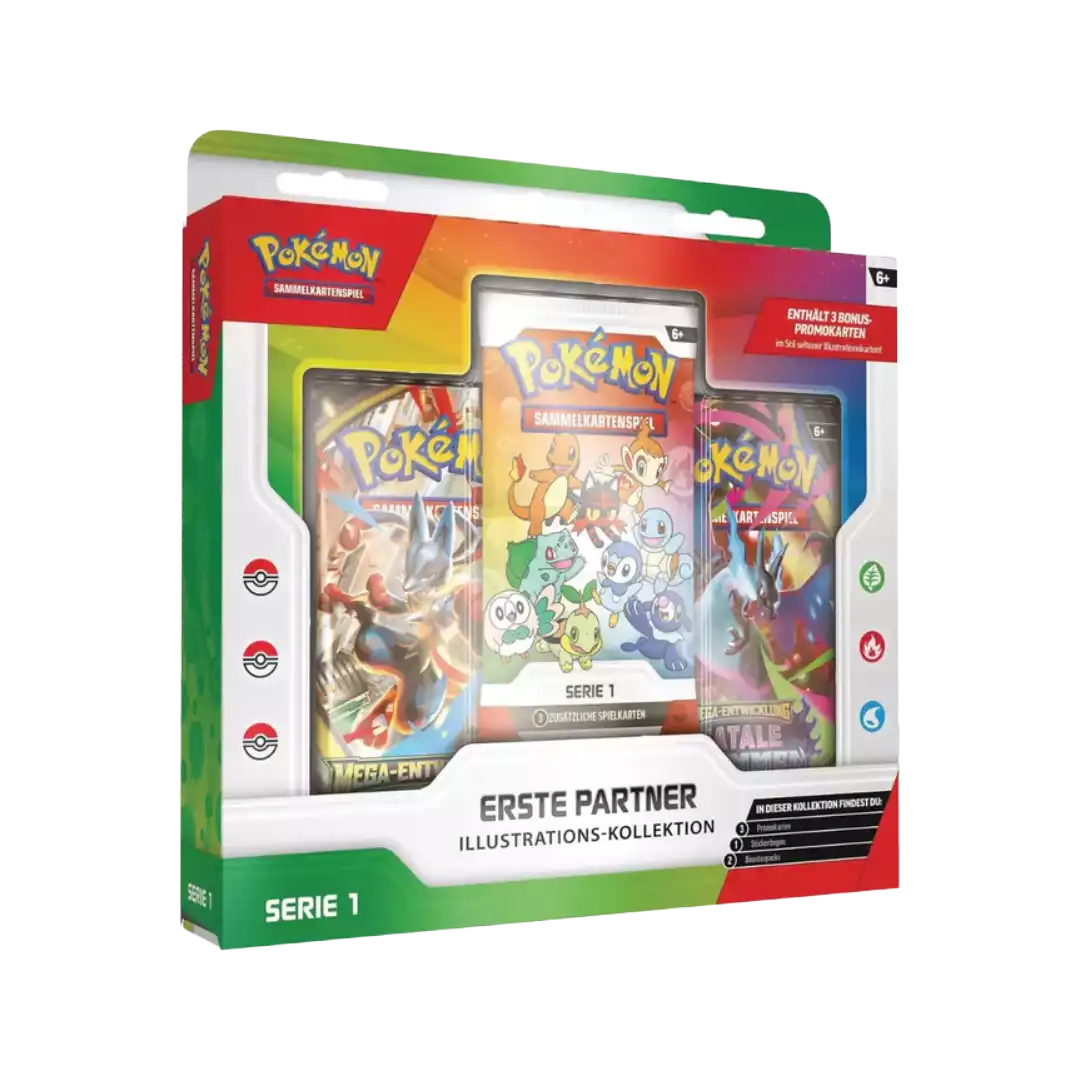 Pokémon - Erste Partner Illustrations-Kollektion - Serie 1 (DE)