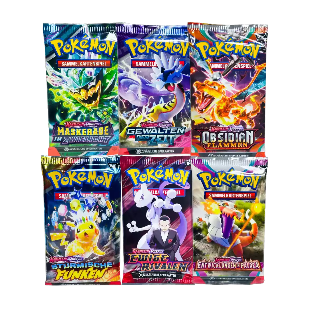Pokémon Karmesin & Purpur Booster Bundle