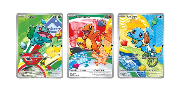Top 3 Karten aus Erste Partner Kollektion - Serie 1