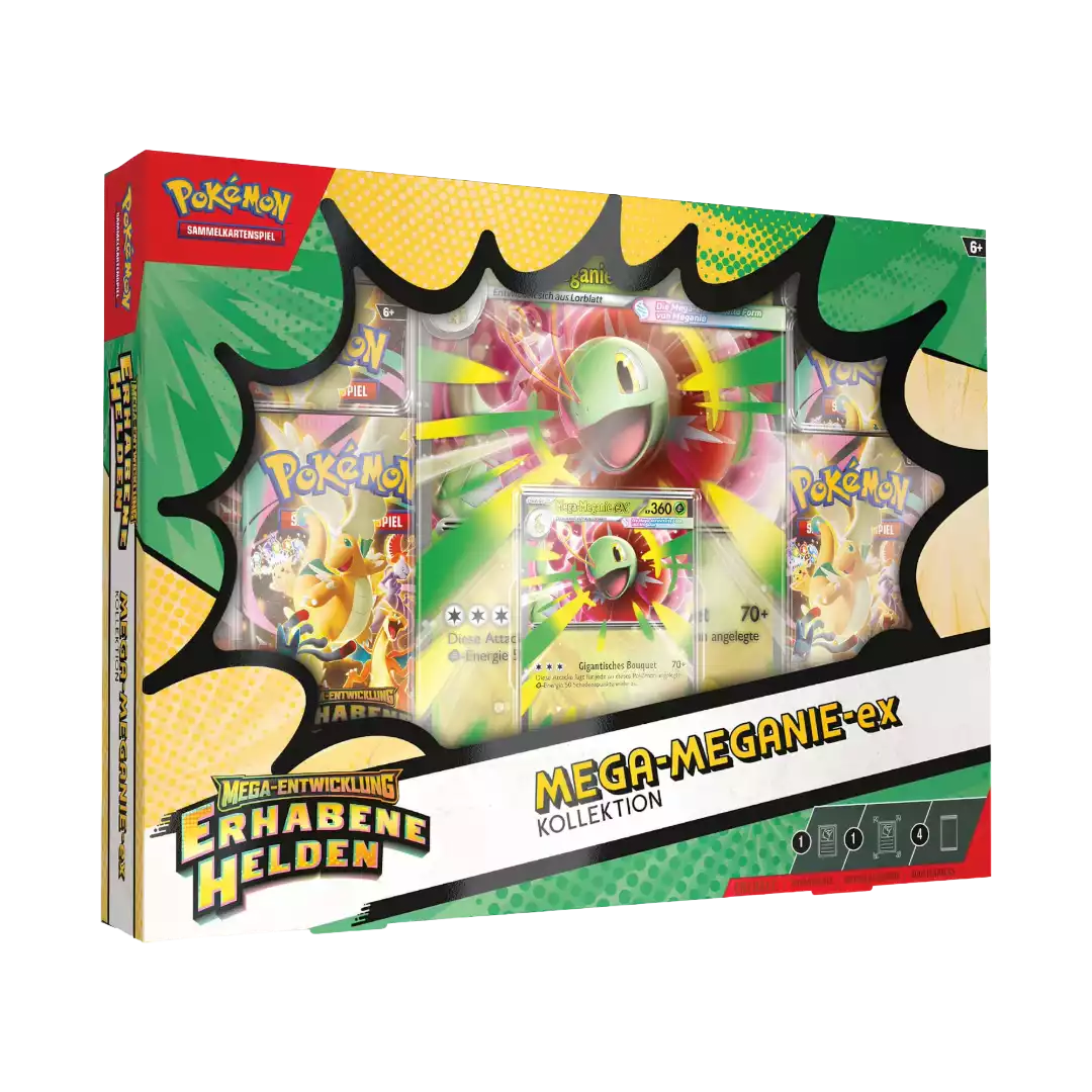 Pokémon - Erhabene Helden Mega-Meganie ex Kollektion (DE)