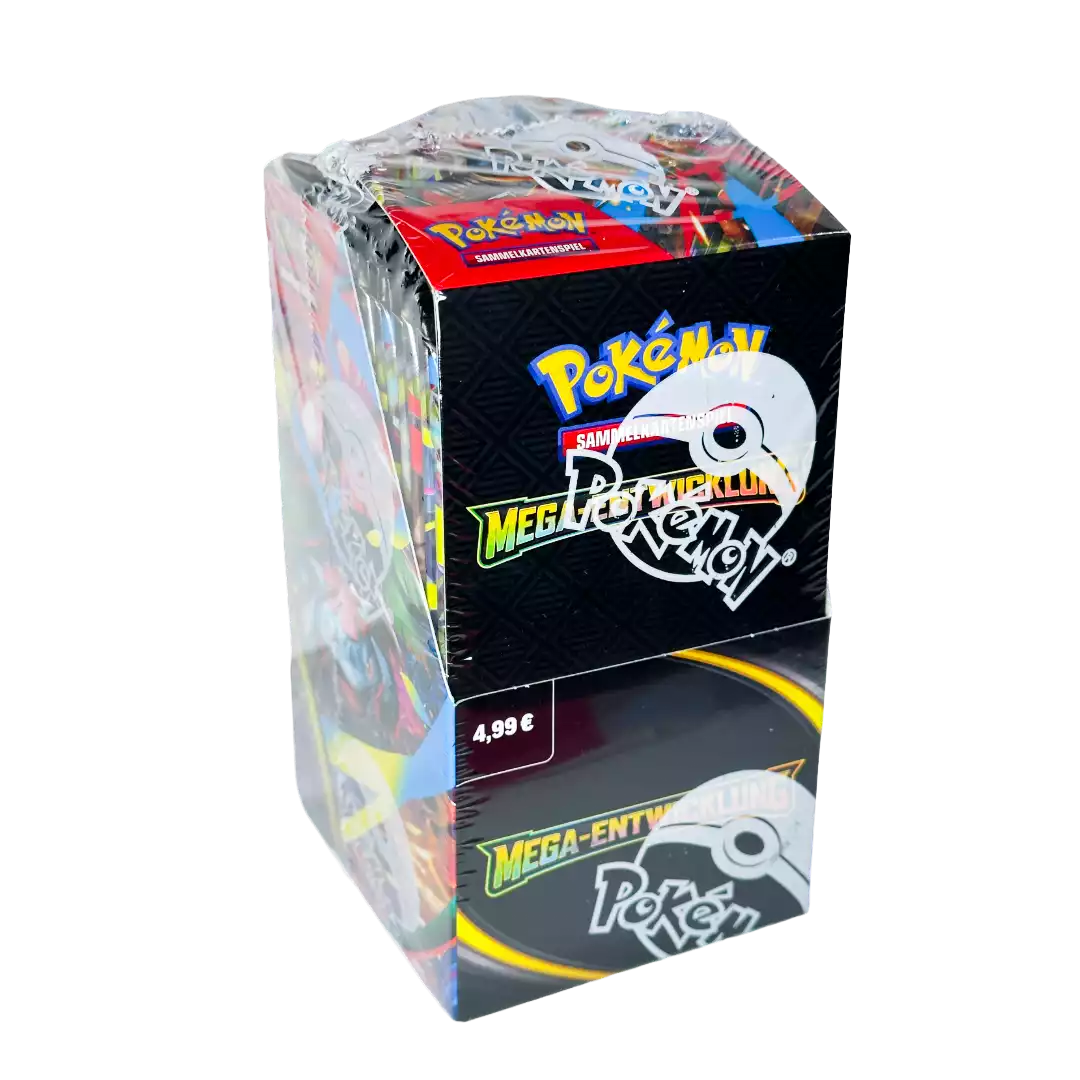 Pokémon Mega Entwicklung Display 18 Booster (DE)