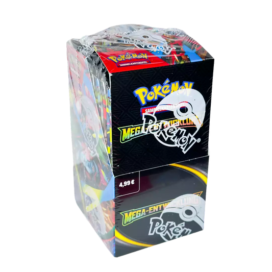 Pokémon Mega Entwicklung Display 18 Booster (DE)