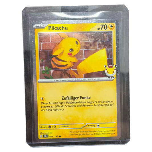 Pikachu 051/162 Pokemon Day Kollektion 2026 (DE) - Boosterfresh