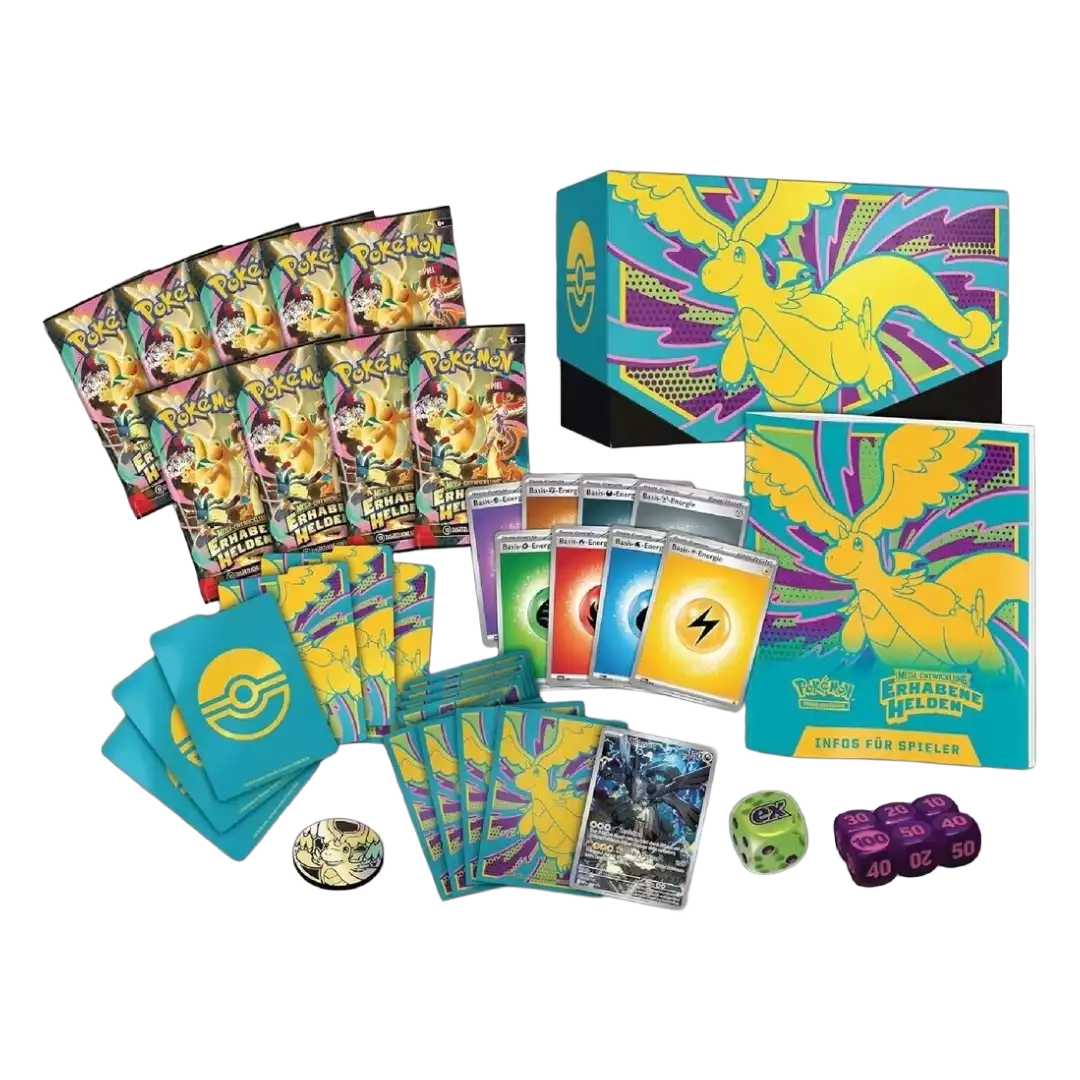 Pokémon Erhabene Helden Top-Trainer Box (DE)