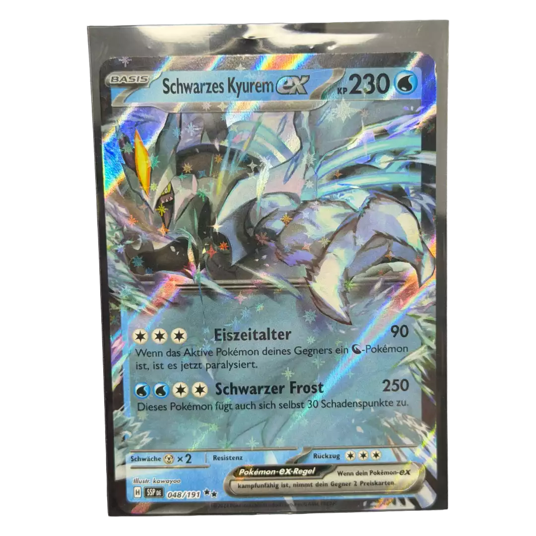 Schwarzes Kyurem ex 048/191 (DE) - Boosterfresh
