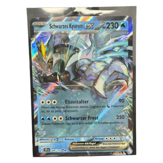 Schwarzes Kyurem ex 048/191 (DE) - Boosterfresh