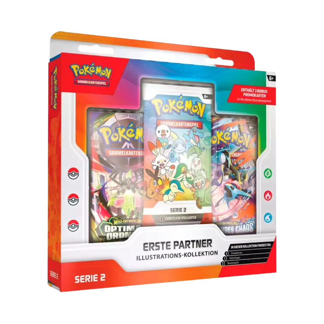 Pokémon - Erste Partner Illustrations-Kollektion - Serie 2 (DE)