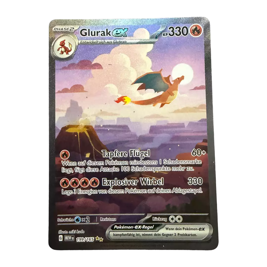 Glurak ex 199/165 (DE) - Boosterfresh