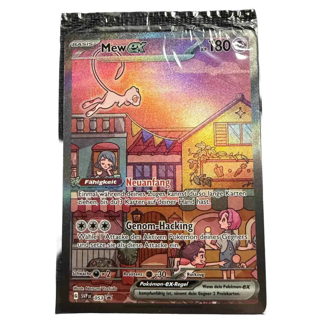 Mew ex 053 Black Star Promo (DE) - Sealed