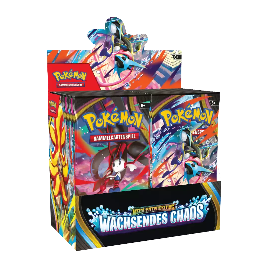 Pokémon Wachsendes Chaos Display 36 Booster (DE)