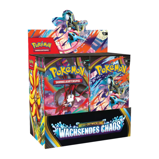 Pokémon Wachsendes Chaos Display 36 Booster (DE)