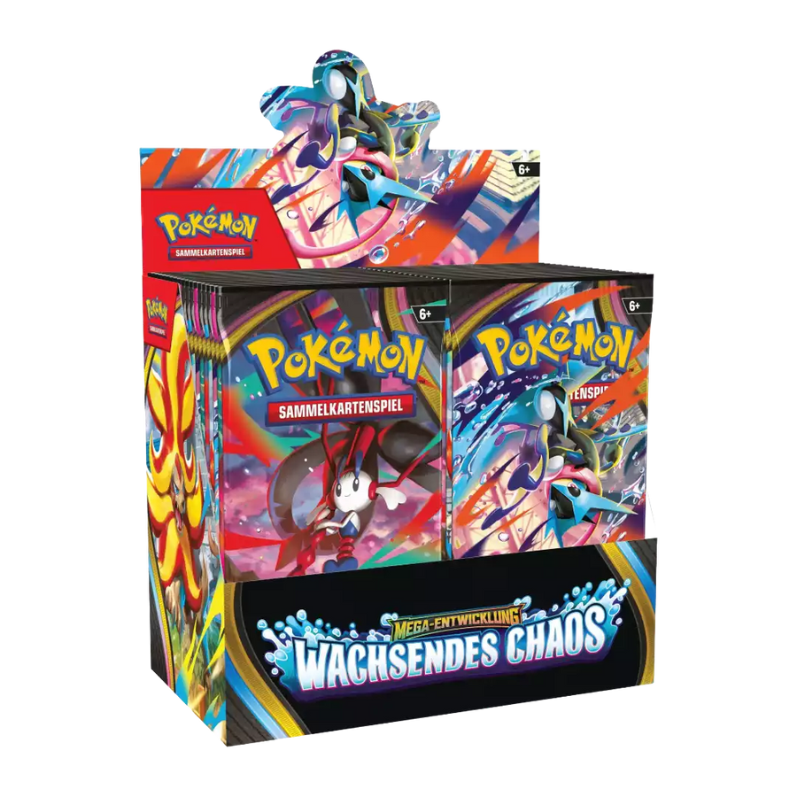 Pokémon Wachsendes Chaos Display 36 Booster (DE)