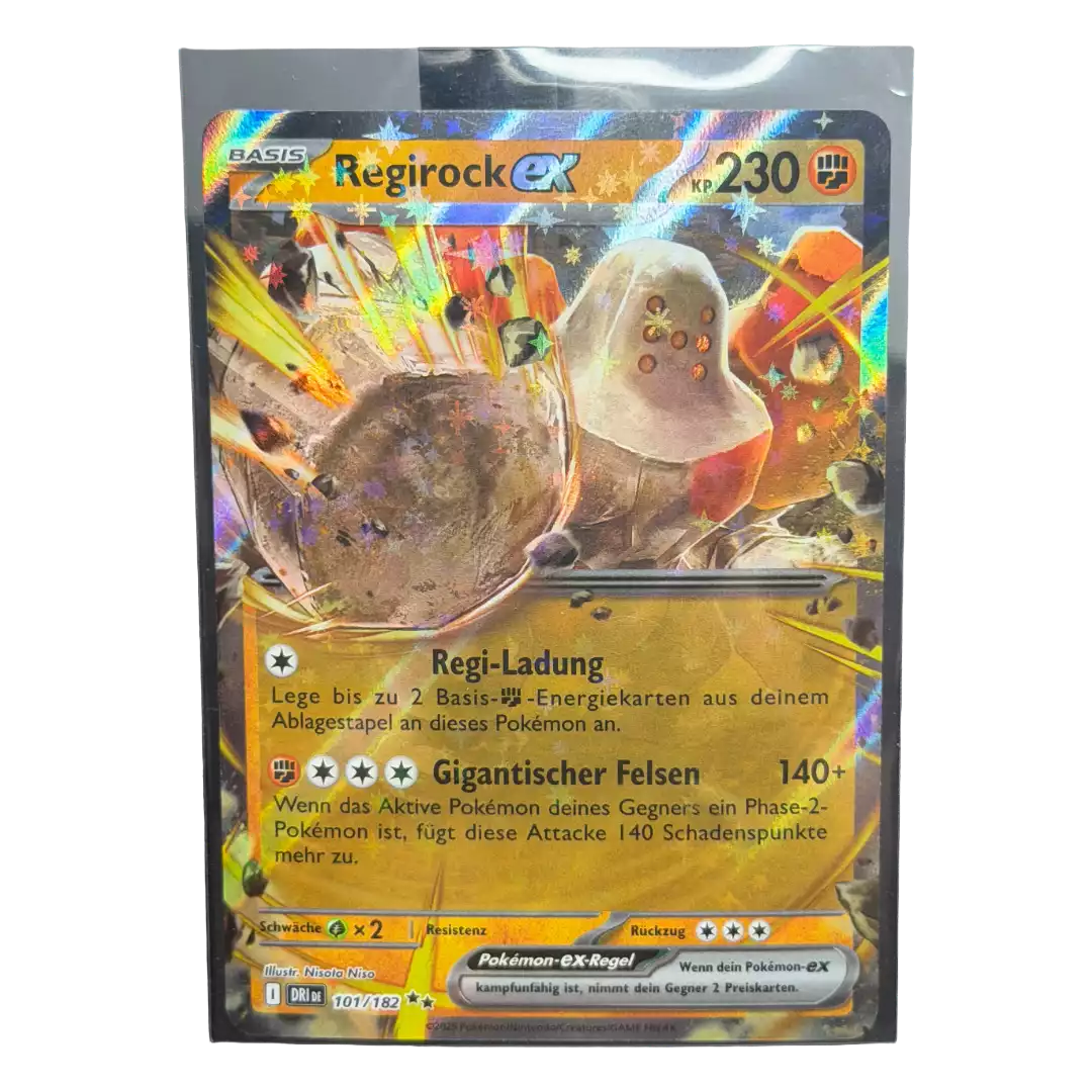 Regirock ex 101/182 (DE) - Boosterfresh