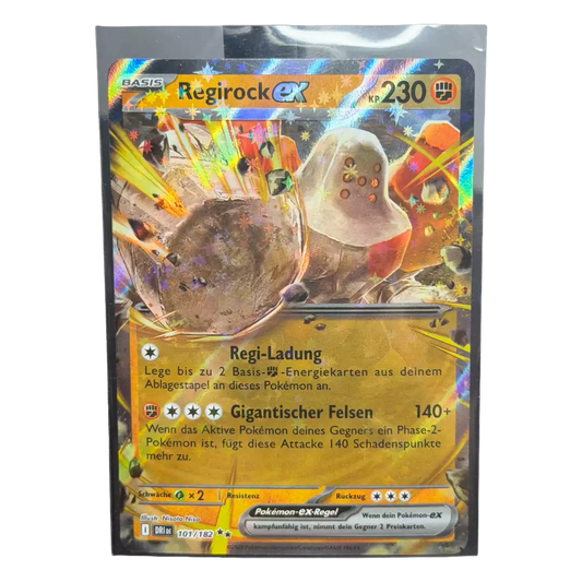 Regirock ex 101/182 (DE) - Boosterfresh