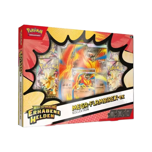 Pokémon - Erhabene Helden Mega-Flambirex ex Kollektion (DE)