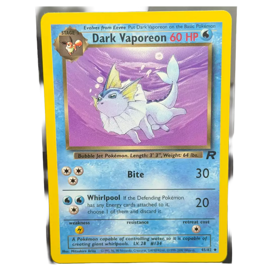 Dark Vaporeon 45/82 (ENG) - Boosterfresh