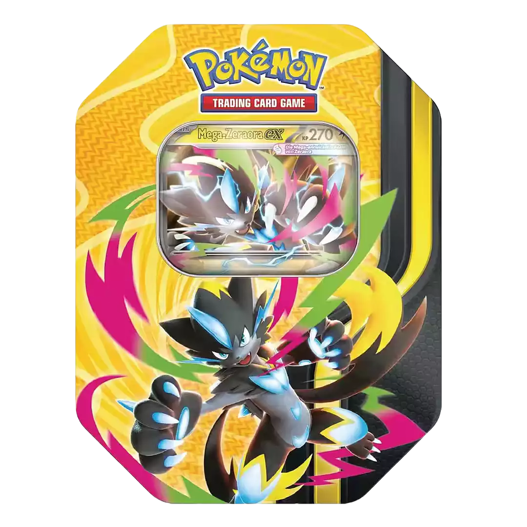 Pokémon Mega Zeraora ex Tin (DE)