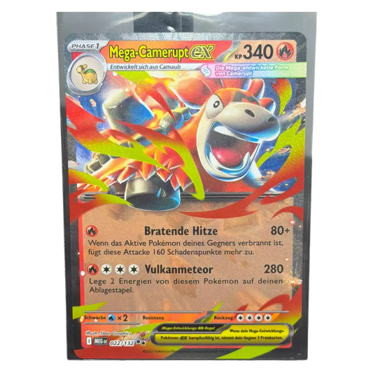 Mega-Camerupt ex 022/132 (DE) - Boosterfresh