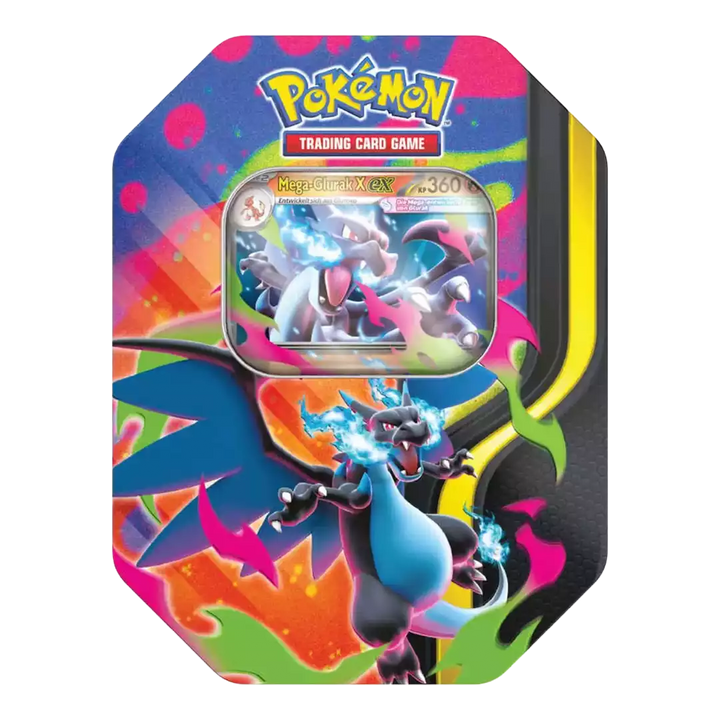 Pokémon Mega-Glurak X Tin #126 (DE)