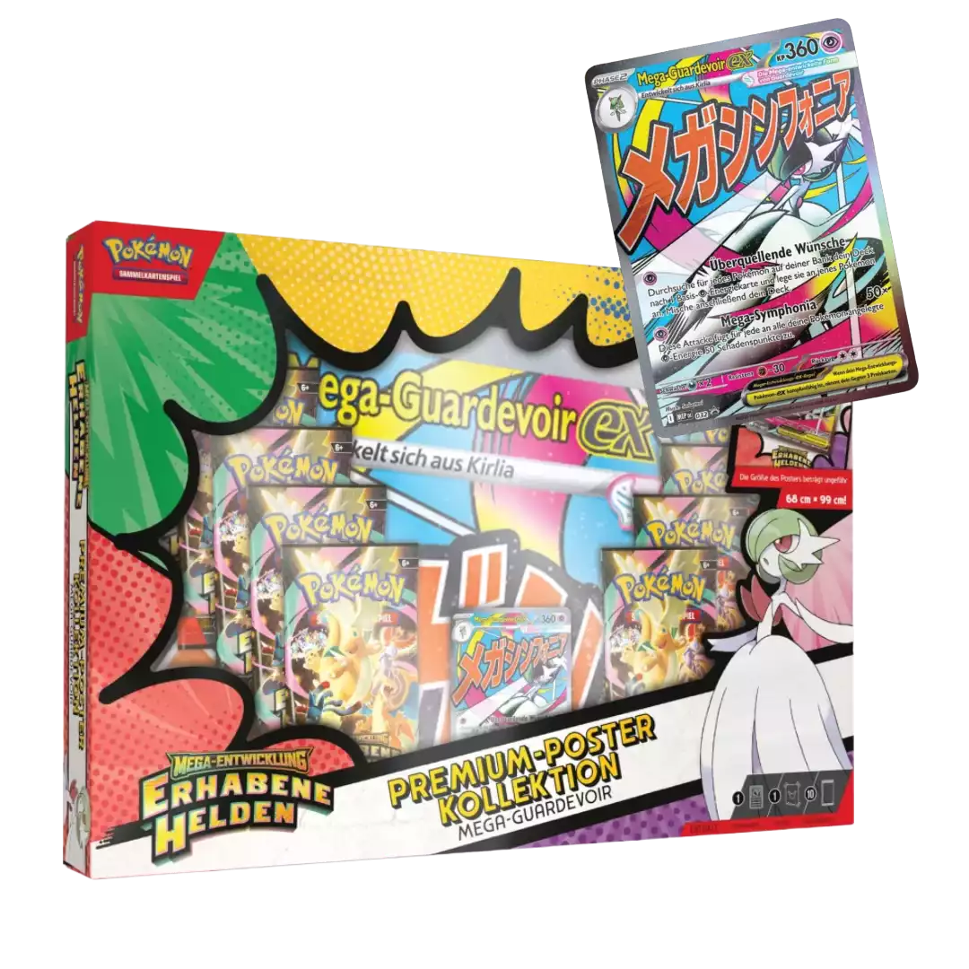 Pokémon - Erhabene Helden Mega-Guardevoir Premium Poster Kollektion (DE)