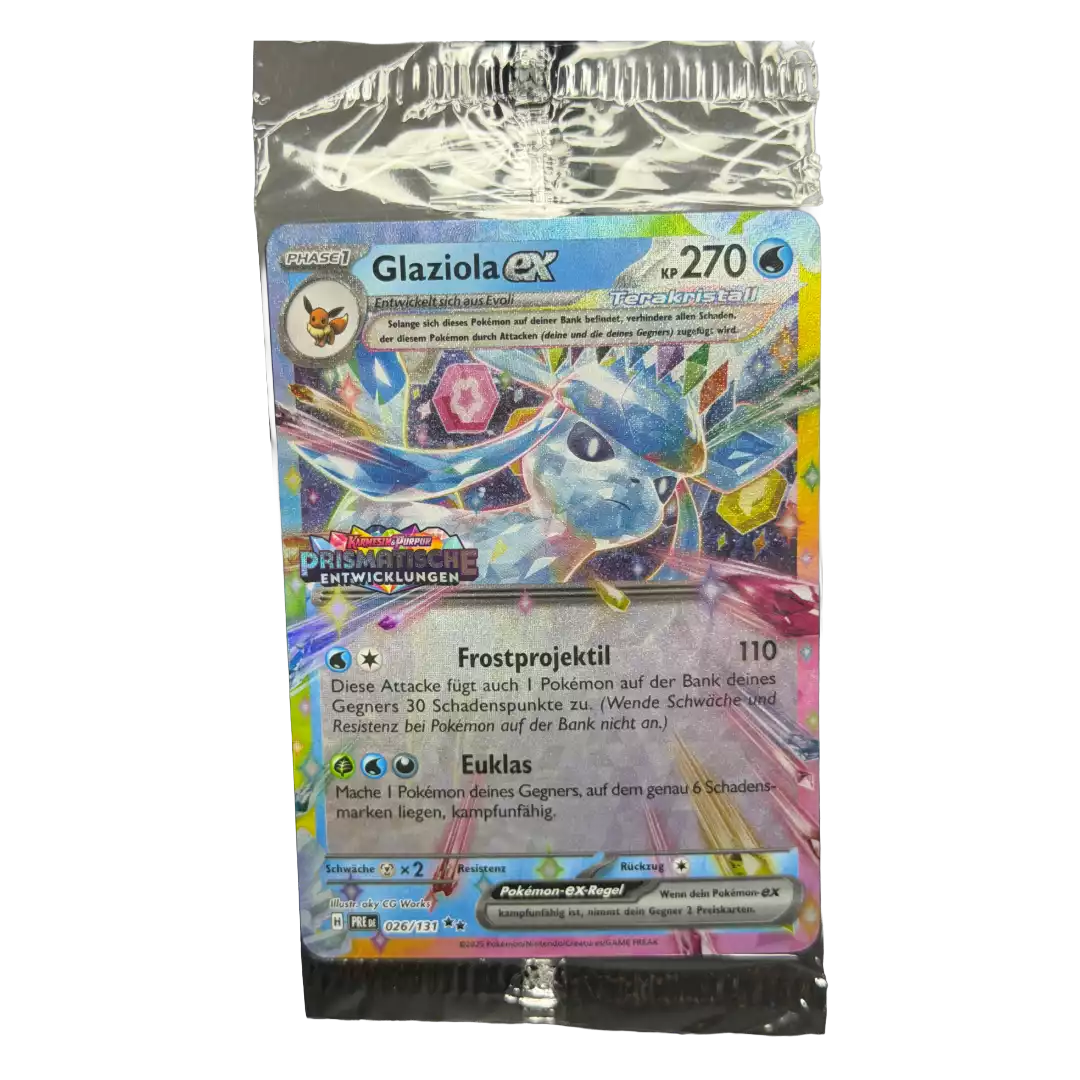 Glaziola ex Promo Sealed 026/131 (DE) - Boosterfresh