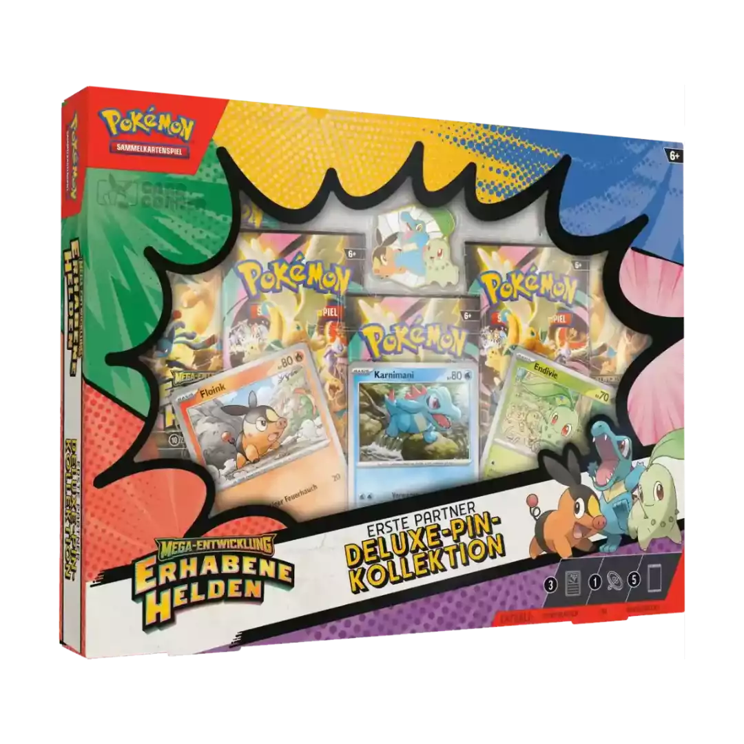 Pokémon - Erhabene Helden Deluxe Pin Kollektion (DE)