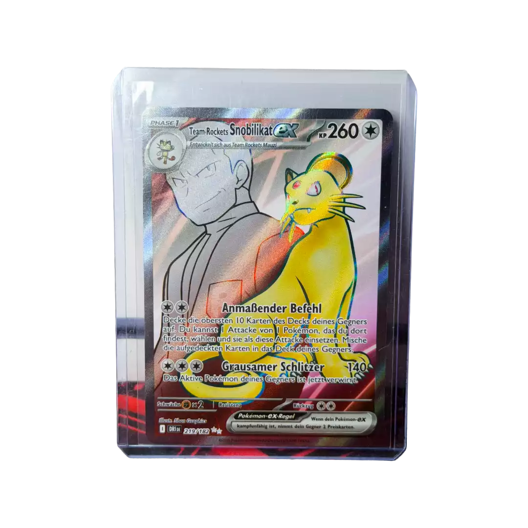 Team Rockets Snobilikat ex 219/182 (DE) - Boosterfresh
